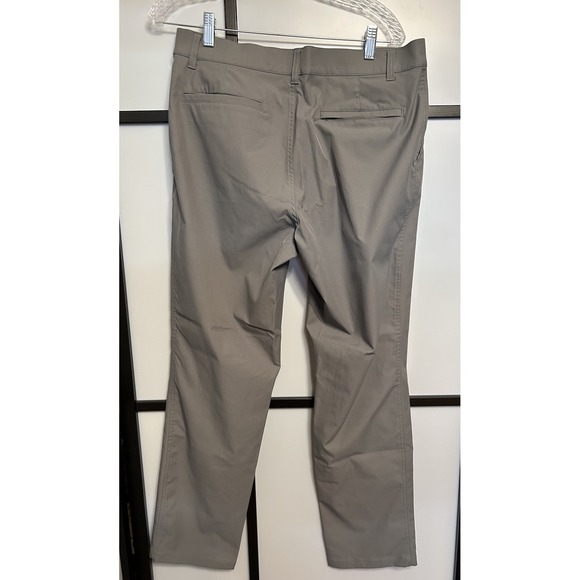 32 Degrees Cool Performance Pants Men Grey 32x30 Stretch Casual Flat Front NWOT - Picture 2 of 5